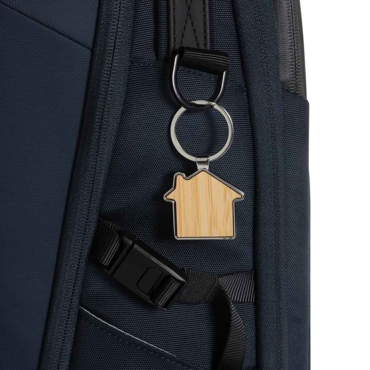 Breloki wielofunkcyjne z logo – brelok do kluczy „domek” P191.6909__B_4 Brelok do kluczy