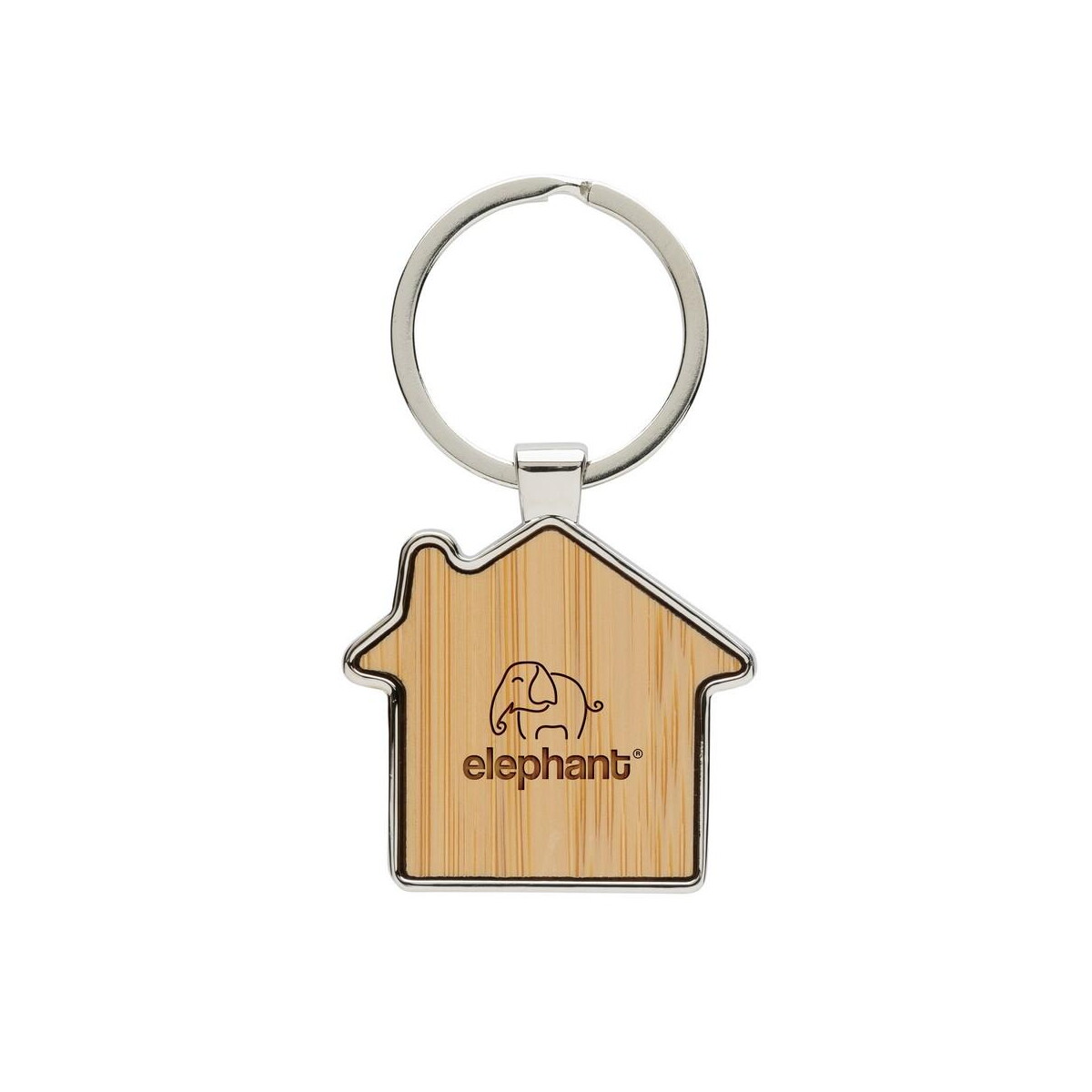 Breloki wielofunkcyjne z logo – brelok do kluczy „domek” P191.6909__D_100 Brelok do kluczy