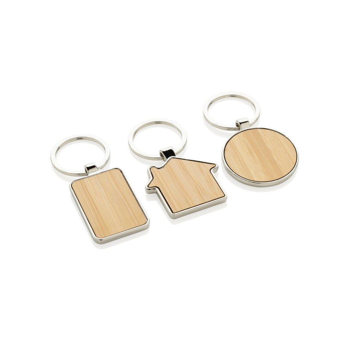 Breloki wielofunkcyjne z logo – brelok do kluczy „domek” P191.6909__G_300 Brelok do kluczy