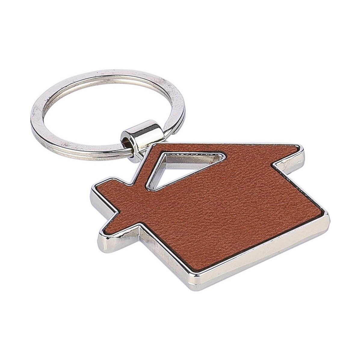 Breloki wielofunkcyjne z logo – brelok do kluczy „domek” VA484-16_AAA02 Brelok do kluczy
