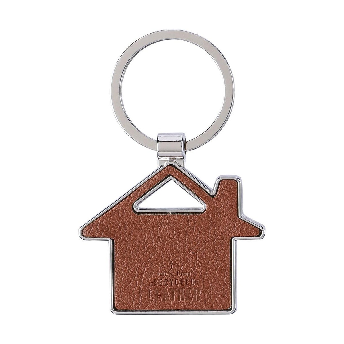 Breloki wielofunkcyjne z logo – brelok do kluczy „domek” VA484-16_IBK01 Brelok do kluczy