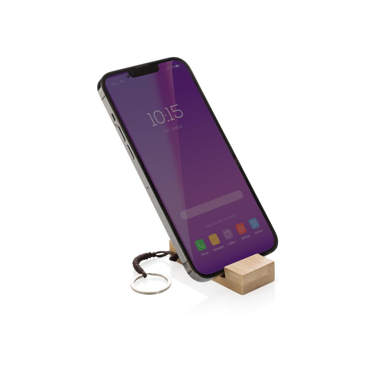 Breloki wielofunkcyjne z logo – brelok, stojak na telefon P301.3809__B_2 Brelok, stojak na telefon P301.3809__B_2