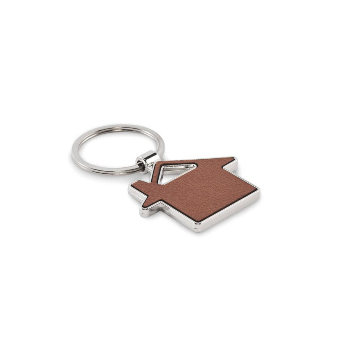 Breloki wielofunkcyjne z logo – brelok w kształcie domu louse mo2538-01 Brelok w kształcie domu LOUSE mo2538-01