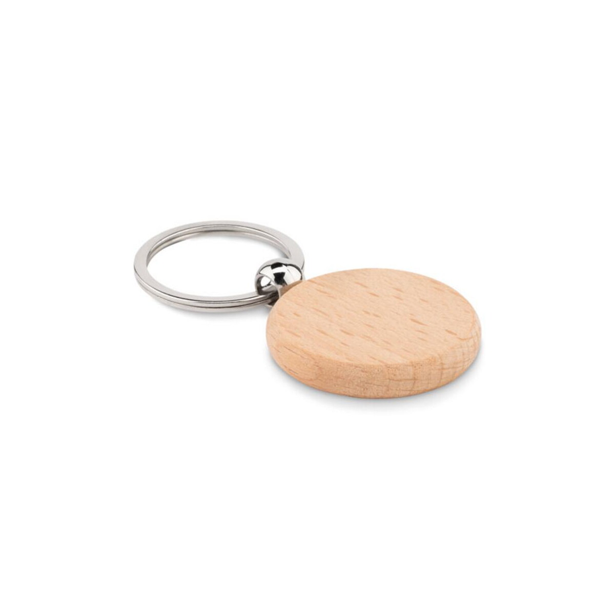 Breloki wielofunkcyjne z logo – okrągły drewniany brelok toty wood mo9773-40-side Okrągły drewniany brelok TOTY WOOD mo9773-40-side