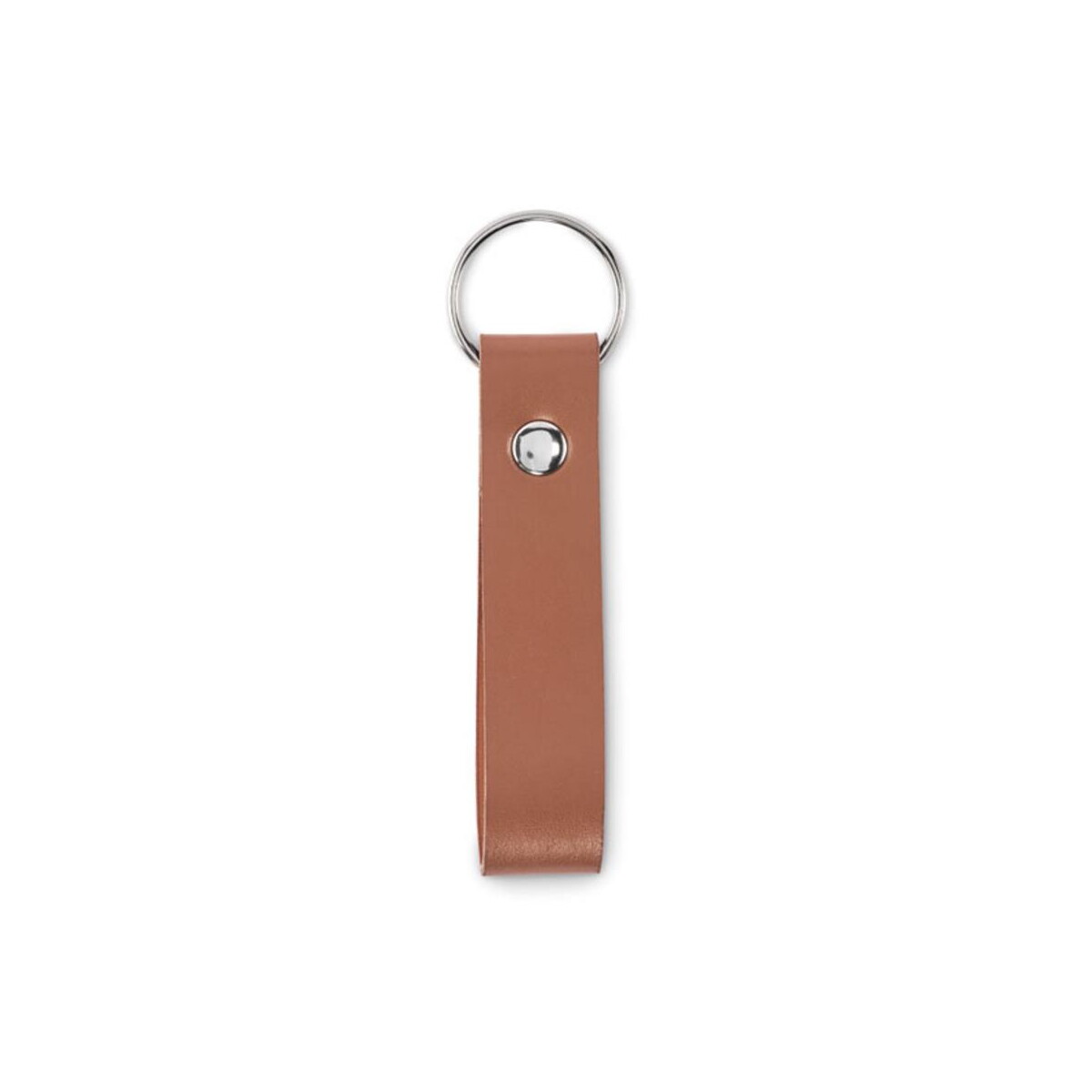 Breloki z żetonem z logo – breloczek z zawieszką pu strokey mo2460-01-back Breloczek z zawieszką PU STROKEY mo2460-01-back