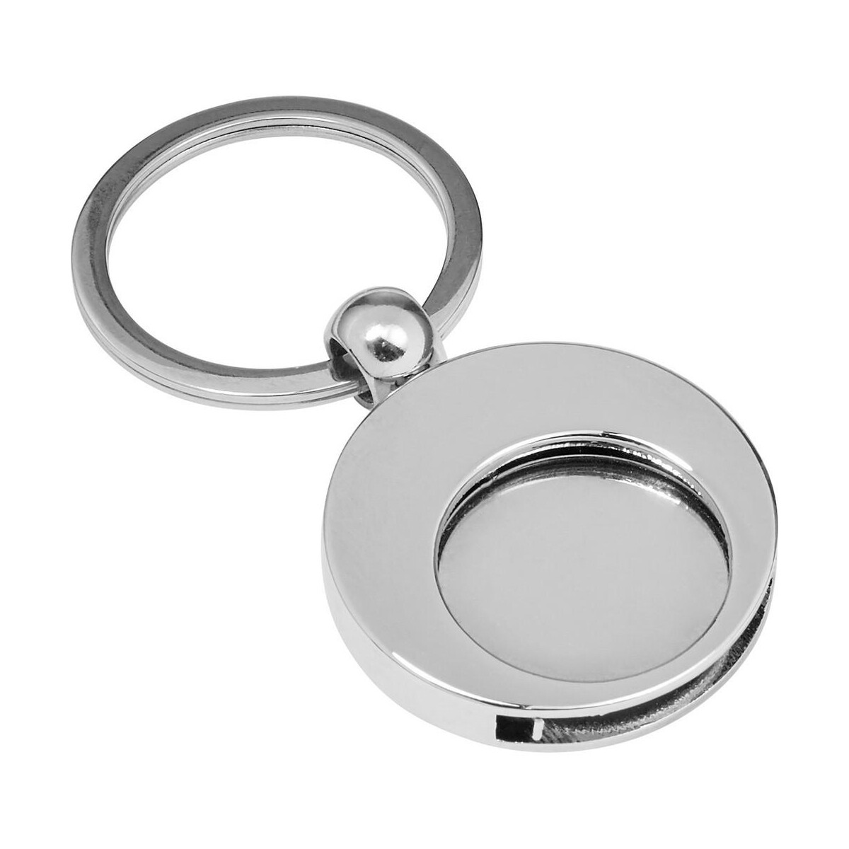Breloki z żetonem z logo – brelok do kluczy, żeton do wózka na zakupy V0634-32_AAA04 Brelok do kluczy, żeton do wózka na zakupy V0634-32_AAA04