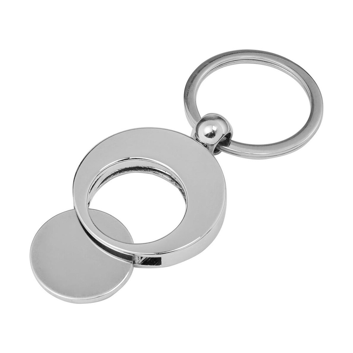 Breloki z żetonem z logo – brelok do kluczy, żeton do wózka na zakupy V0634-32_AAA06 Brelok do kluczy, żeton do wózka na zakupy V0634-32_AAA06