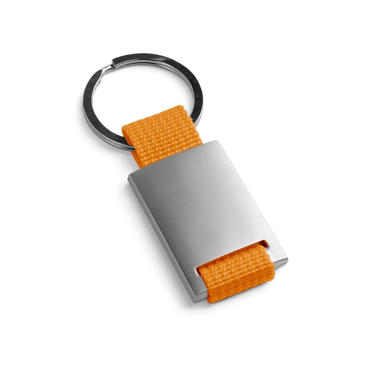 Breloki z żetonem z logo – gripitch. brelok do kluczy wykonany z metalu i taśmy 93077_128 GRIPITCH. Brelok do kluczy wykonany z metalu i taśmy 93077_128