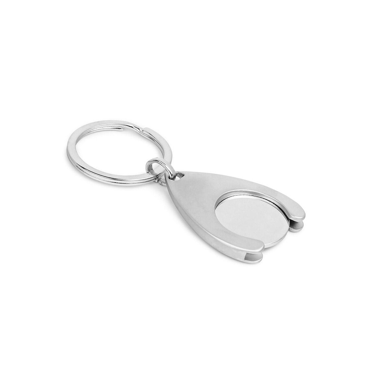 Breloki z żetonem z logo – porthos. metalowy brelok 93399_127 PORTHOS. Metalowy brelok 93399_127