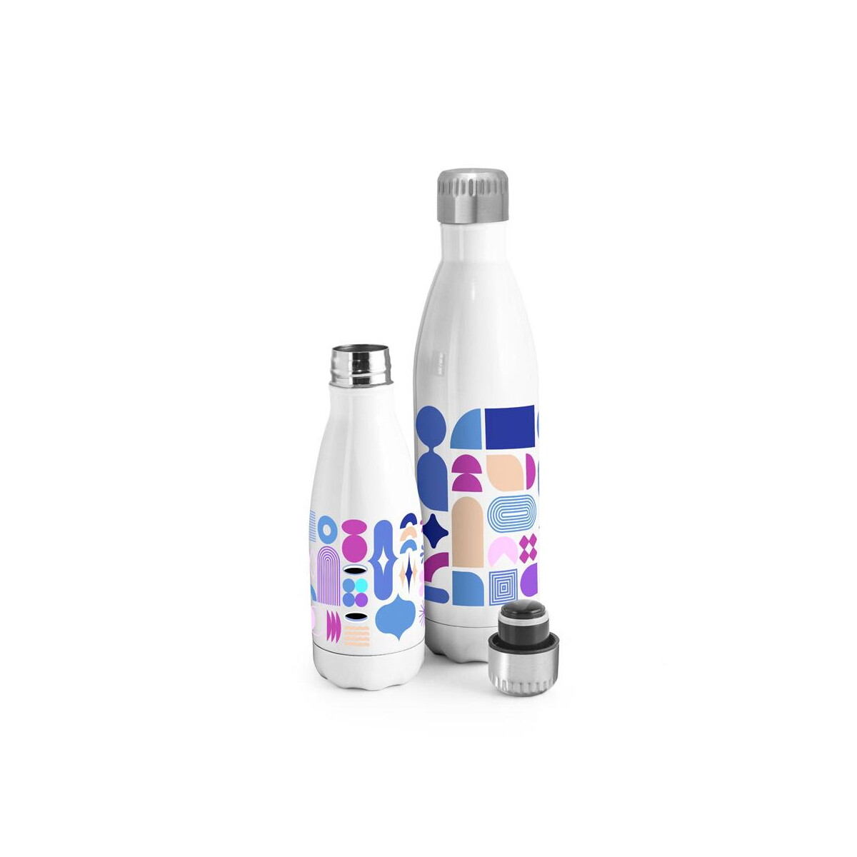 Butelki z logo – amorti s. butelka sublimacyjna ze stali nierdzewnej 380 ml 94286_106-c-logo AMORTI S. Butelka sublimacyjna ze stali nierdzewnej 380 ml 94286_106-c-logo