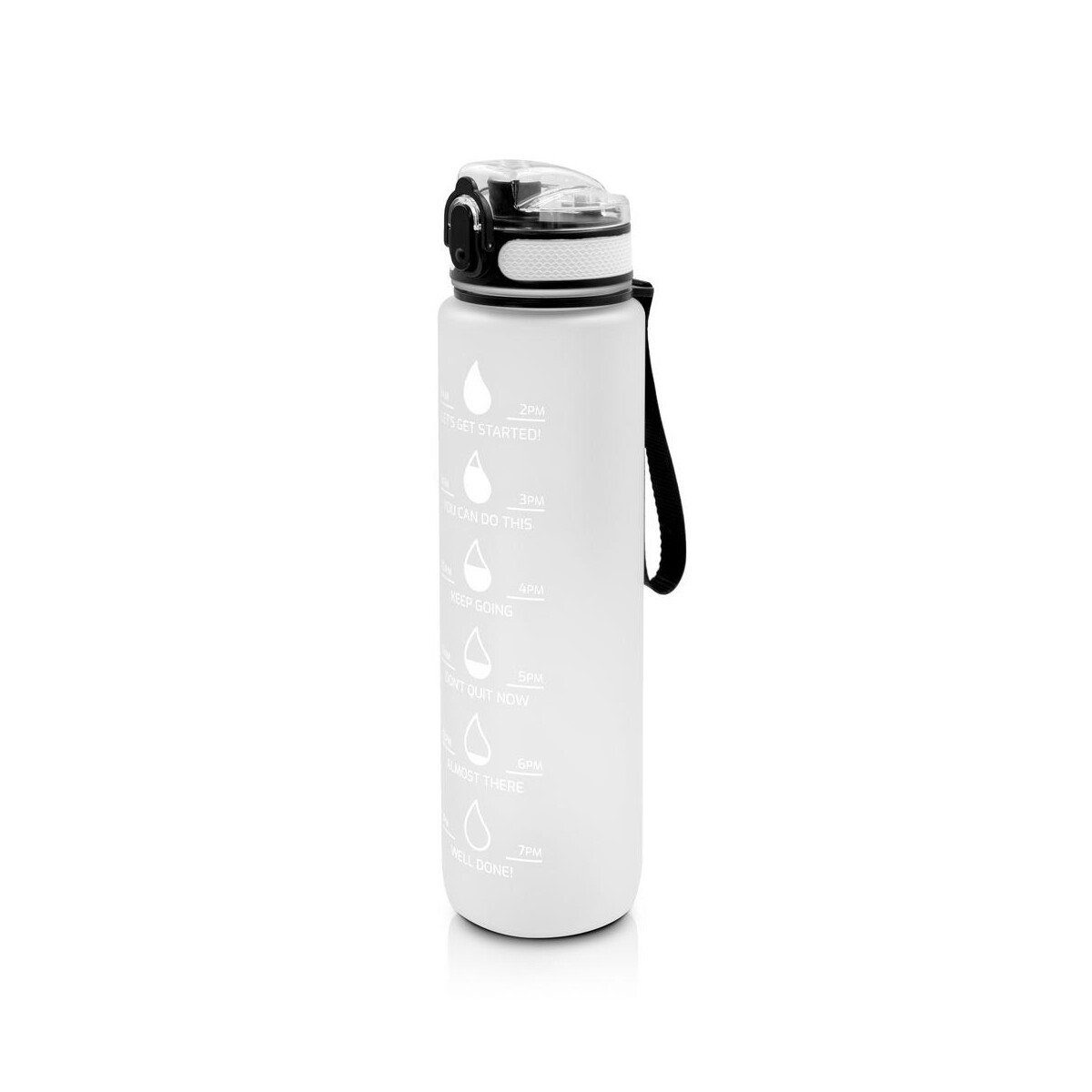 Butelki z logo – butelka motywacyjna 1000 ml | bennie V2245-02_AAA01 Butelka motywacyjna 1000 ml | Bennie V2245-02_AAA01