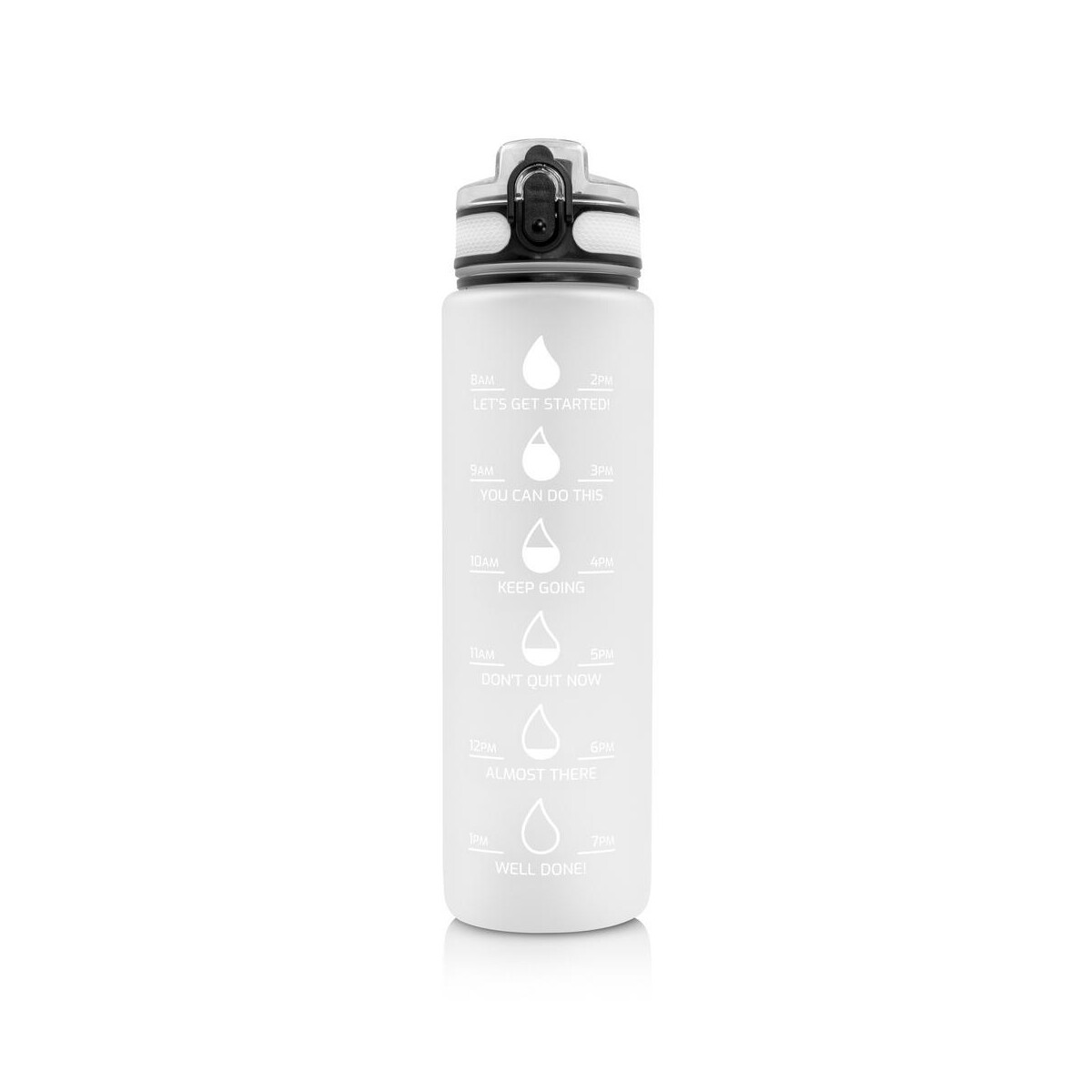 Butelki z logo – butelka motywacyjna 1000 ml | bennie V2245-02_AAB01 Butelka motywacyjna 1000 ml | Bennie V2245-02_AAB01