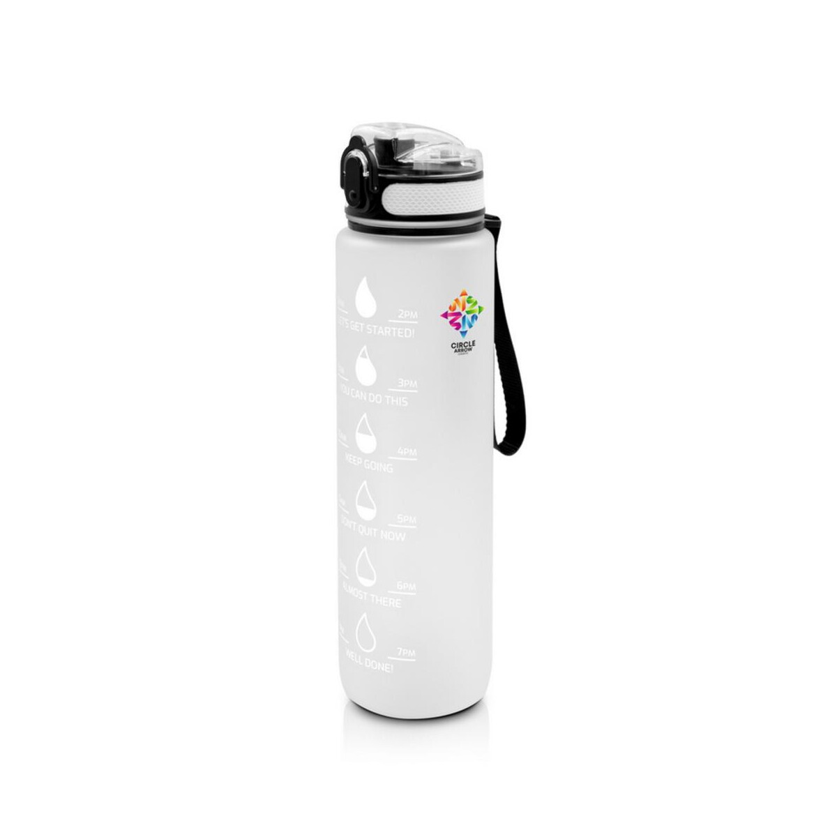 Butelka motywacyjna 1000 ml | Bennie V2245-02_ILG01