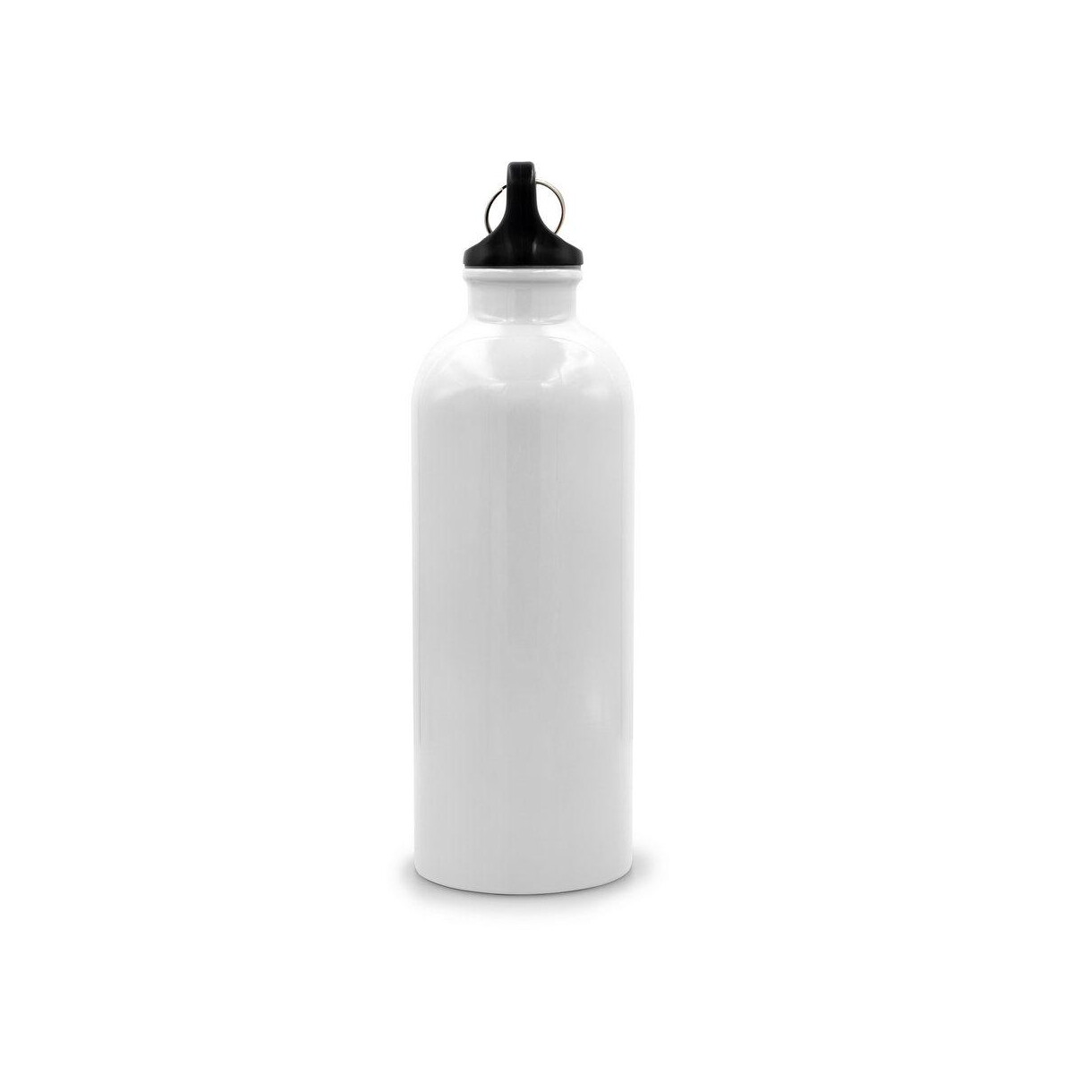 Butelki z logo – butelka sportowa 500 ml z karabińczykiem | brenda VA099-02_ISD02 Butelka sportowa 500 ml z karabińczykiem | Brenda VA099-02_ISD02