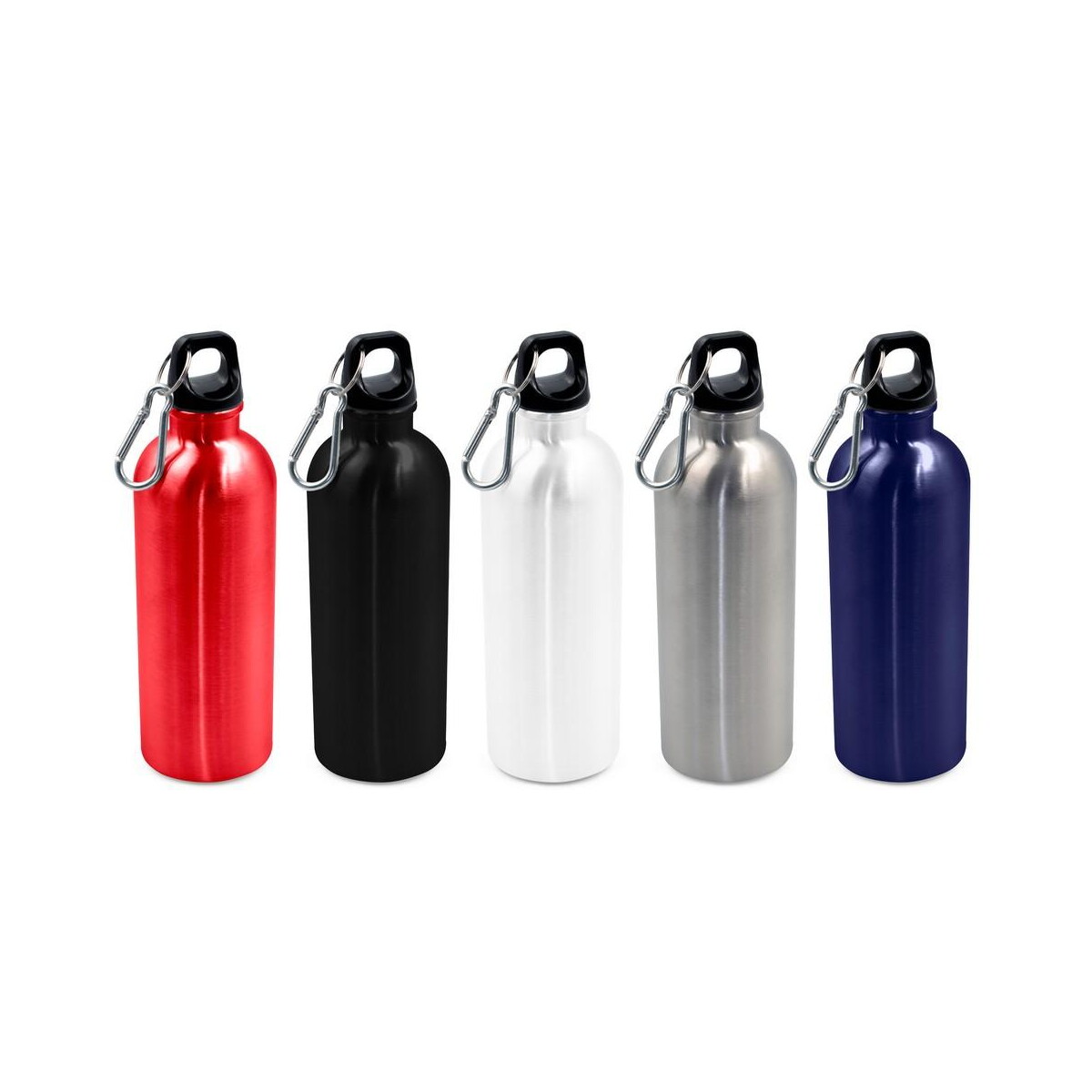 Butelki z logo – butelka sportowa 500 ml z karabińczykiem | brenda VA099_1 Butelka sportowa 500 ml z karabińczykiem | Brenda VA099_1