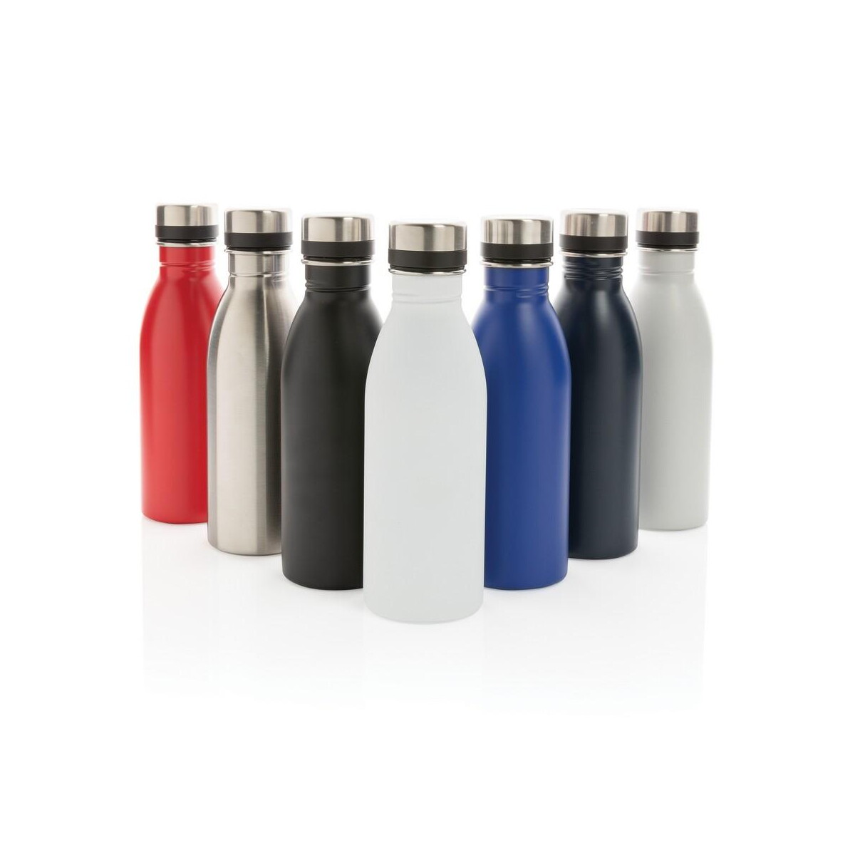 Butelki z logo – butelka sportowa 500 ml ze stali nierdzewnej z recyklingu P435.713__G_300 Butelka sportowa 500 ml ze stali nierdzewnej z recyklingu P435.713__G_300