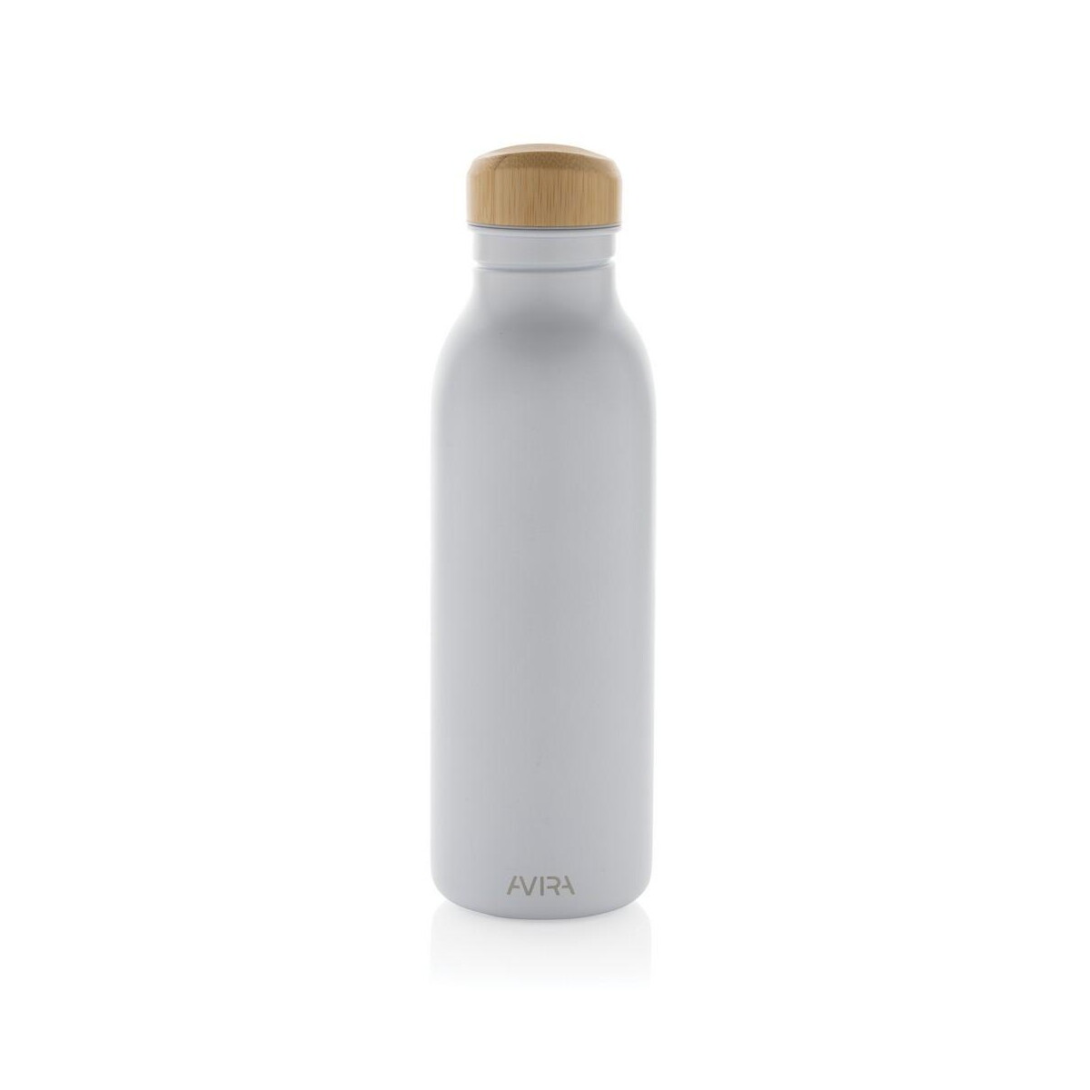 Butelki z logo – butelka sportowa 600 ml avira alcor, stal nierdzewna z recyklingu P438.063__B_2 Butelka sportowa 600 ml Avira Alcor, stal nierdzewna z recyklingu P438.063__B_2