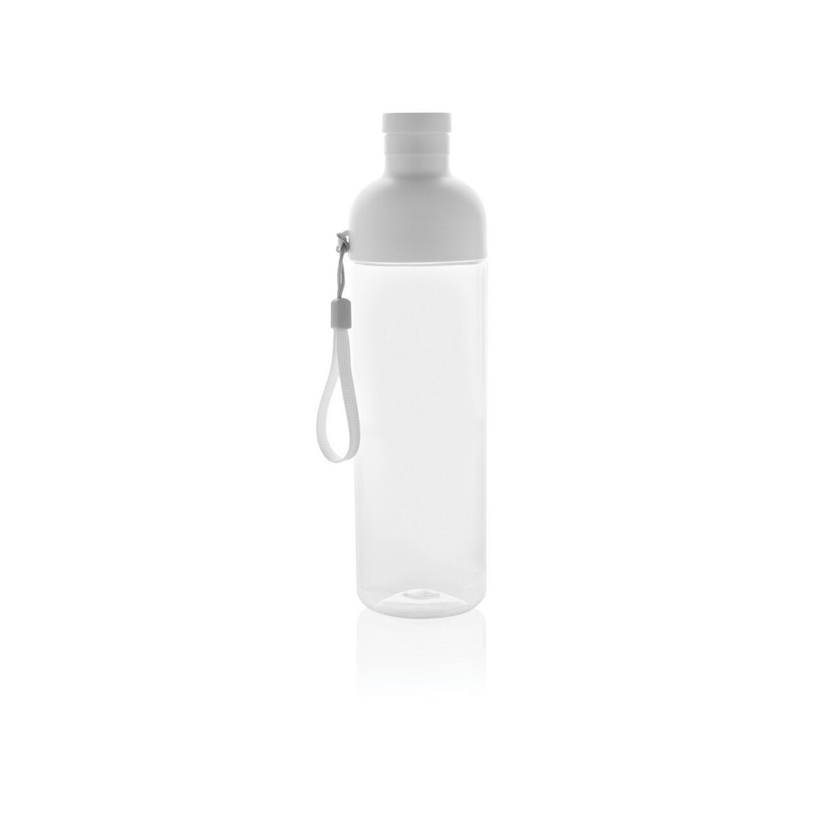 Butelki z logo – butelka sportowa 600 ml impact, rpet P437.013__B_2 Butelka sportowa 600 ml Impact, RPET P437.013__B_2
