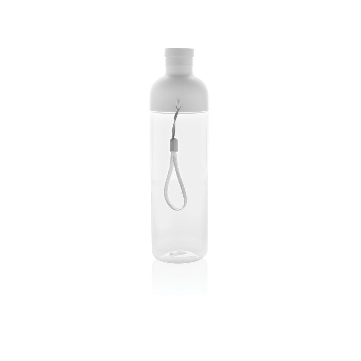 Butelki z logo – butelka sportowa 600 ml impact, rpet P437.013__B_4 Butelka sportowa 600 ml Impact, RPET P437.013__B_4