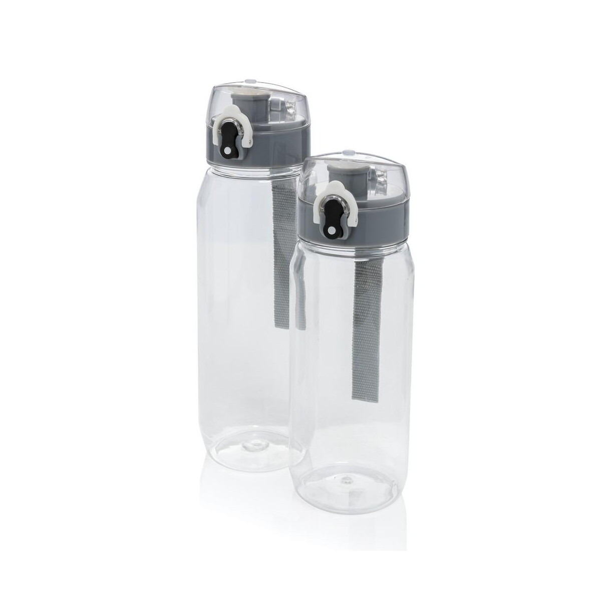 Butelki z logo – butelka sportowa 600 ml yide, rpet P437.000__G_300 Butelka sportowa 600 ml Yide, RPET P437.000__G_300