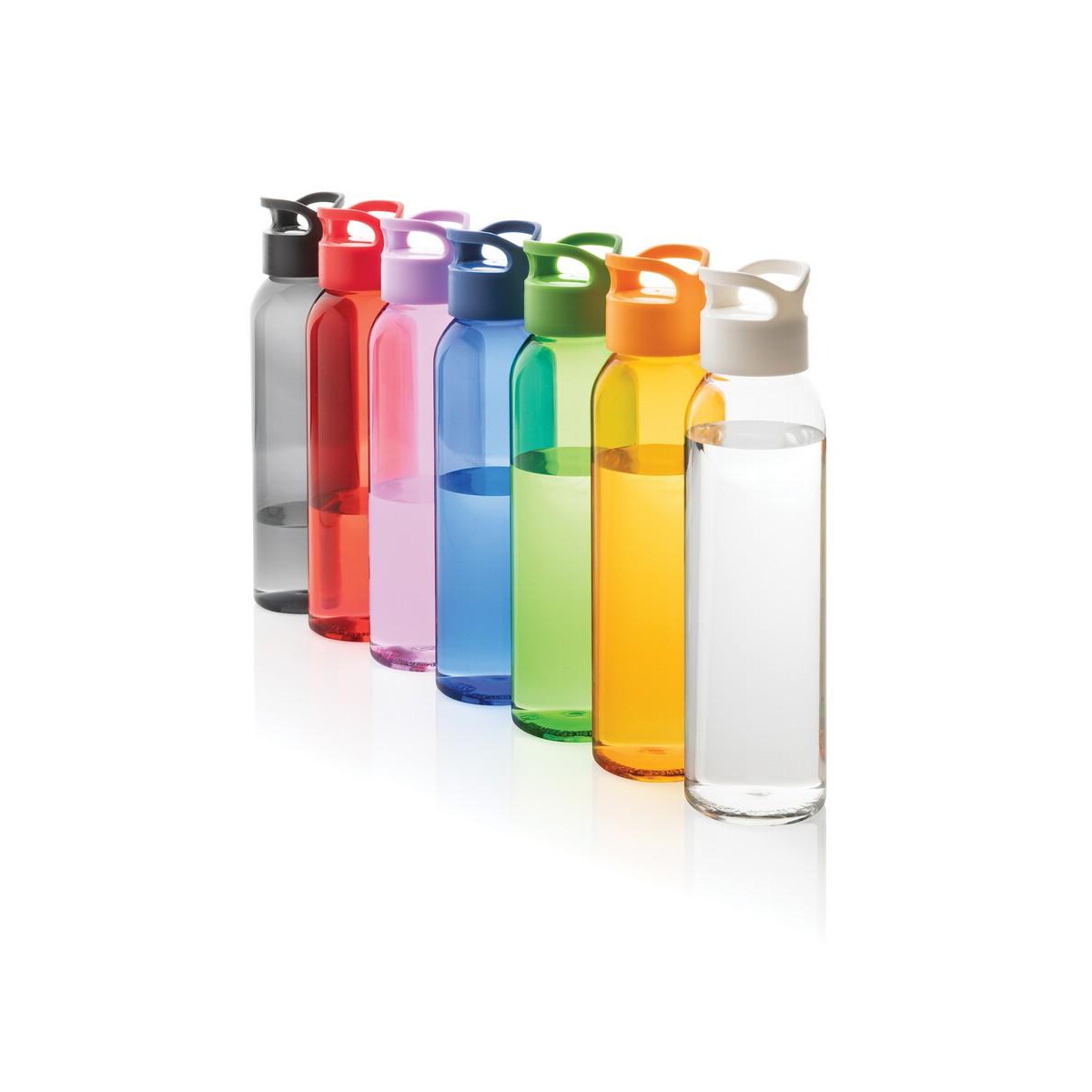 Butelki z logo – butelka sportowa 650 ml oasis, rpet P437.033__G_300 Butelka sportowa 650 ml Oasis, RPET P437.033__G_300