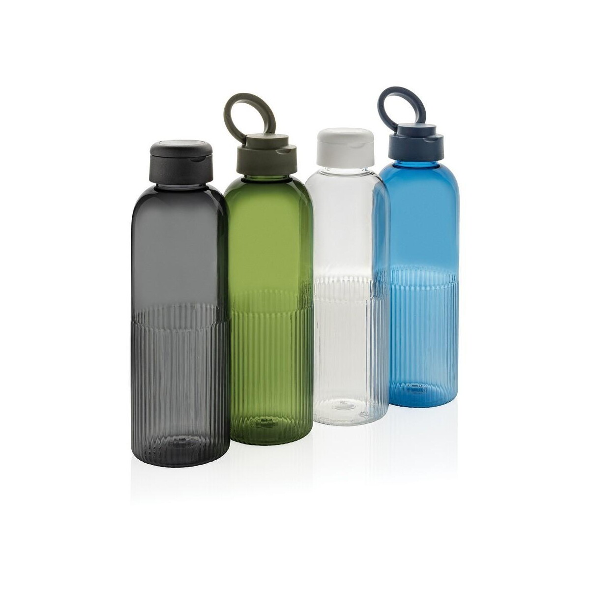 Butelki z logo – butelka sportowa 750 ml ripple rpet P437.7103__G_300 Butelka sportowa 750 ml Ripple RPET P437.7103__G_300