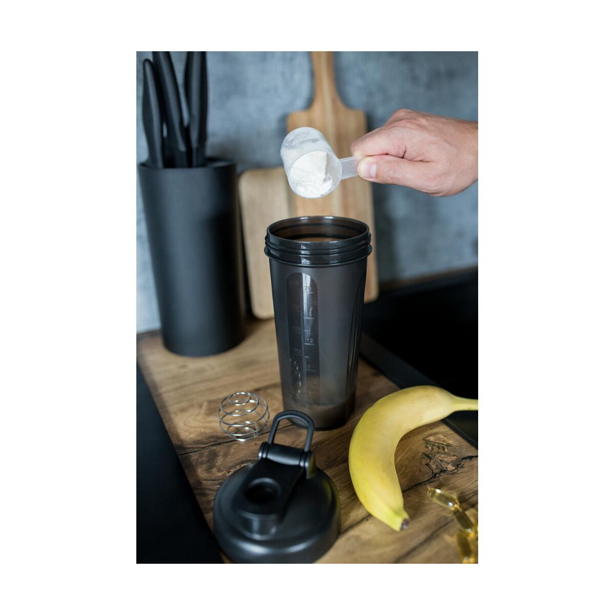 Butelki z logo – butelka sportowa 750 ml, shaker | urelles VA102_C Butelka sportowa 750 ml, shaker | Urelles VA102_C