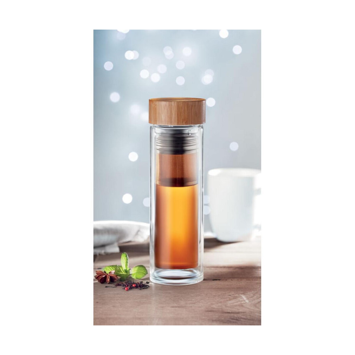 Butelki z logo – butelka szklana 400ml batumi glass mo9420-22-ambiant Butelka szklana 400ml BATUMI GLASS mo9420-22-ambiant