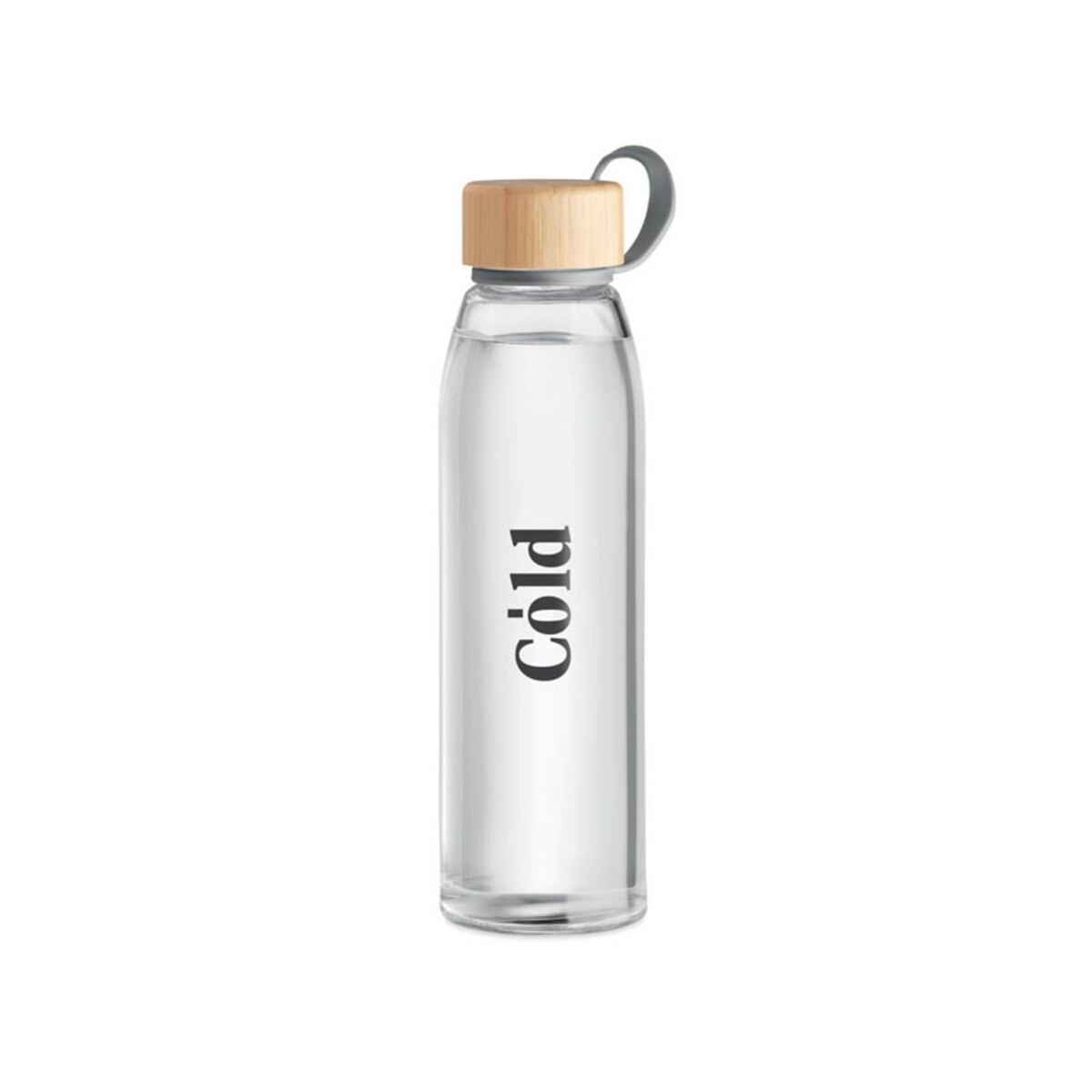 Butelki z logo – butelka szklana 500 ml fjord white mo6246-22-print Butelka szklana 500 ml FJORD WHITE mo6246-22-print