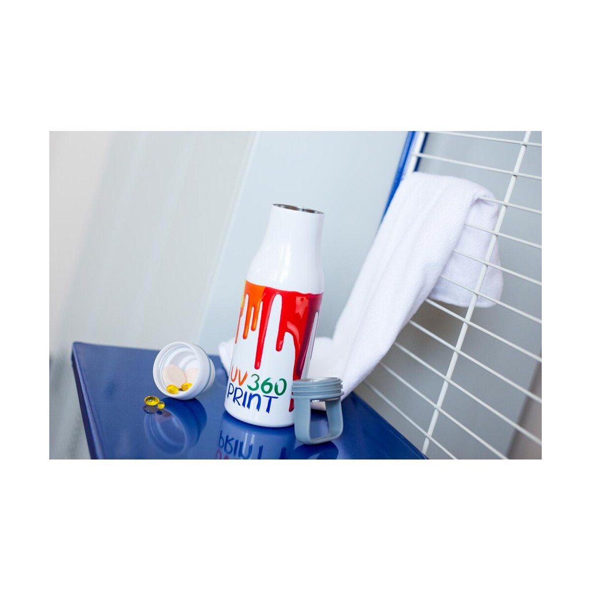 Butelki z logo – butelka termiczna 500 ml air gifts, pojemnik w zakrętce | jessica V0850_D Butelka termiczna 500 ml Air Gifts, pojemnik w zakrętce | Jessica V0850_D