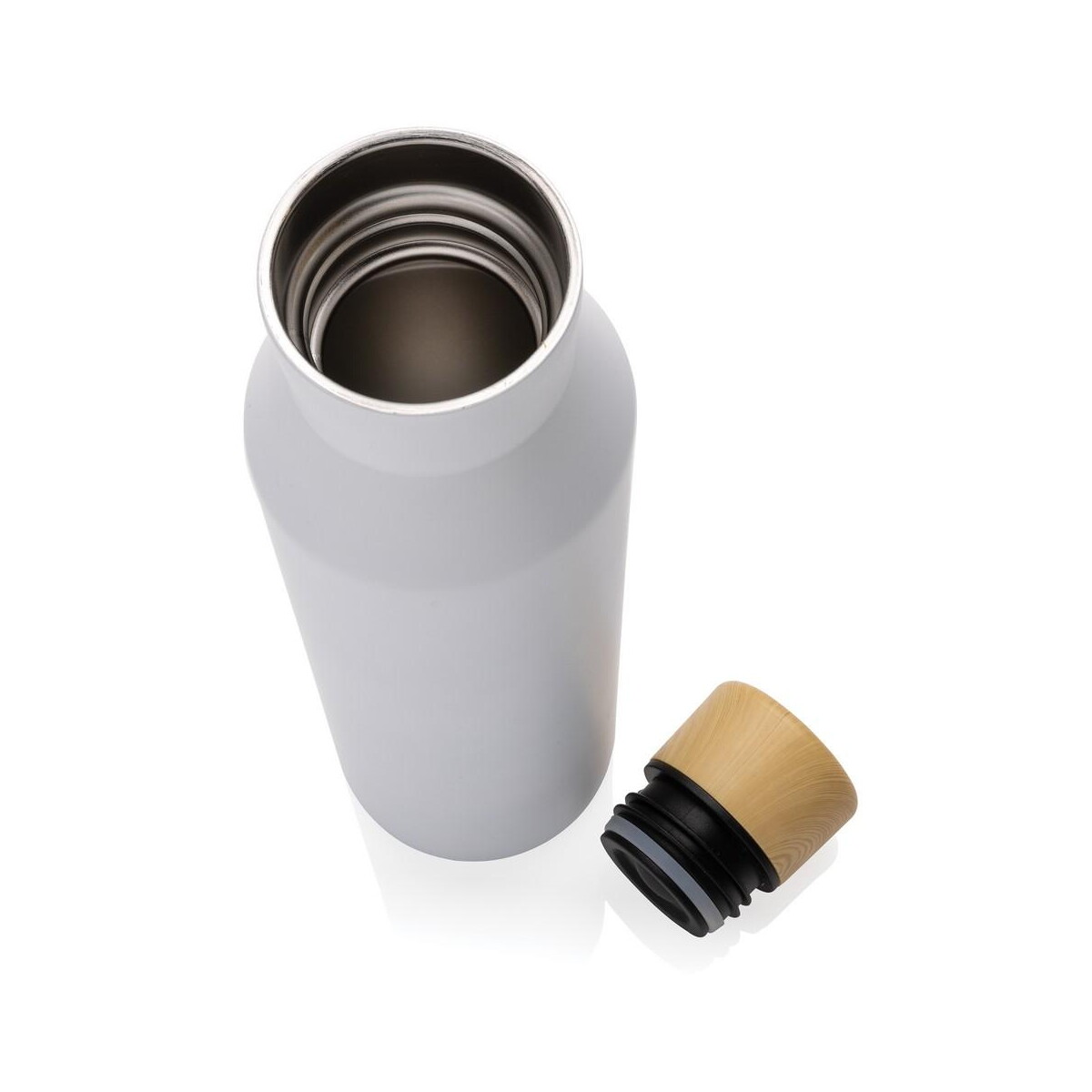 Butelki z logo – butelka termiczna 500 ml gaia, stal nierdzewna z recyklingu P435.523__B_2 Butelka termiczna 500 ml Gaia, stal nierdzewna z recyklingu P435.523__B_2
