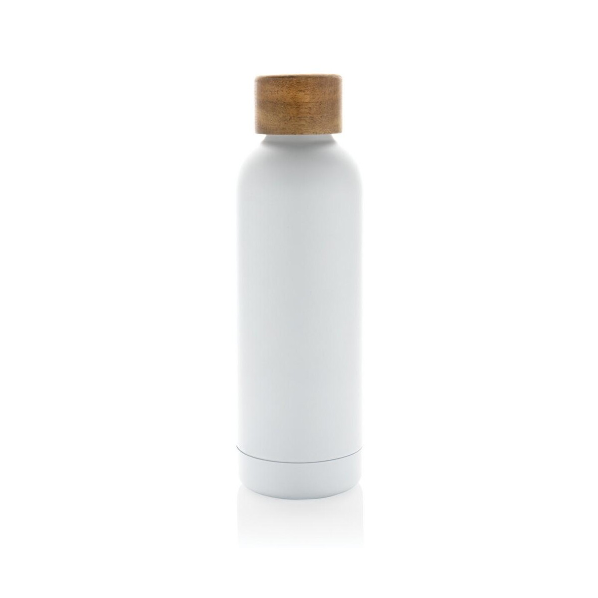 Butelki z logo – butelka termiczna 500 ml wood, stal nierdzewna z recyklingu P435.533__B_2 Butelka termiczna 500 ml Wood, stal nierdzewna z recyklingu P435.533__B_2