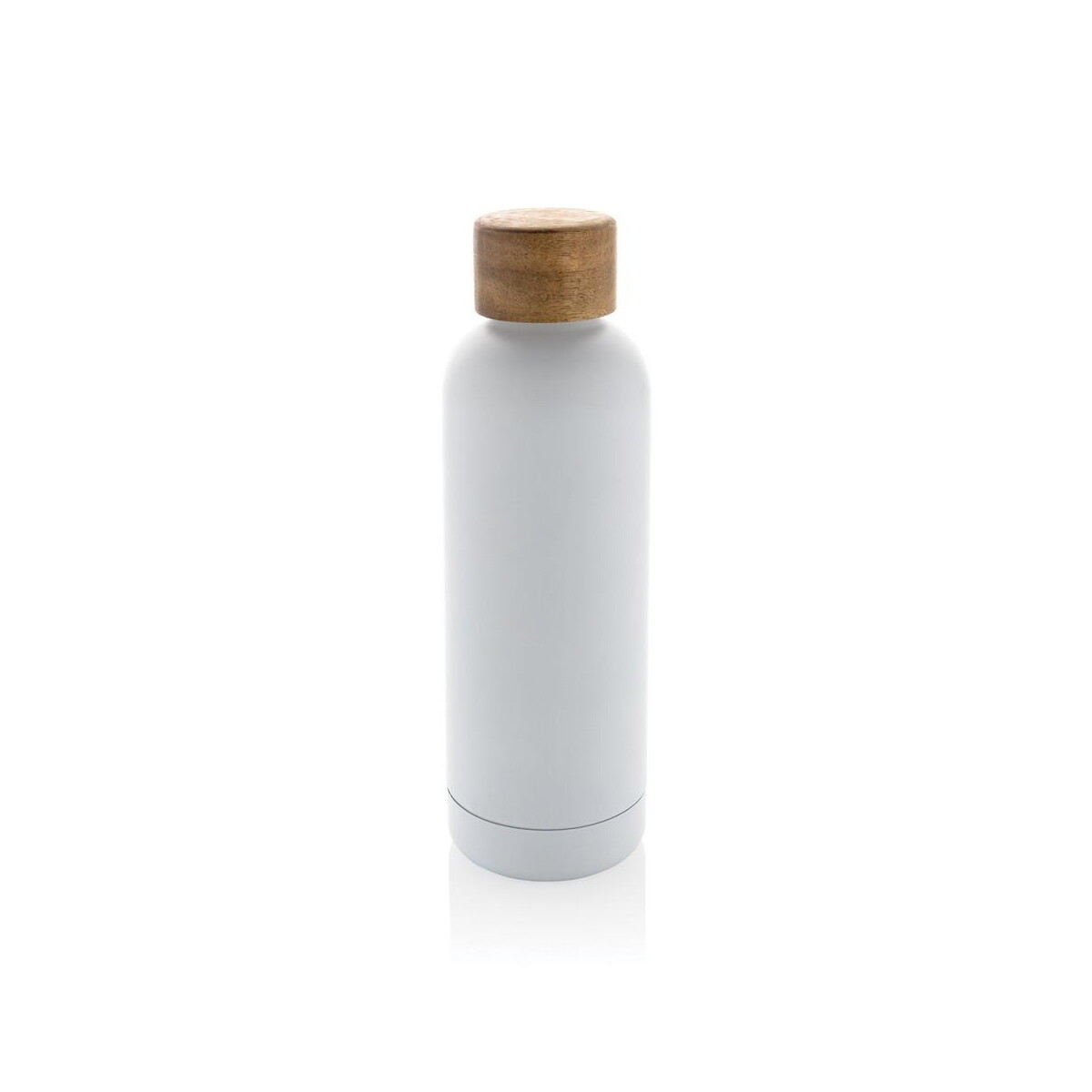 Butelki z logo – butelka termiczna 500 ml wood, stal nierdzewna z recyklingu P435.533__S_0 Butelka termiczna 500 ml Wood, stal nierdzewna z recyklingu P435.533__S_0