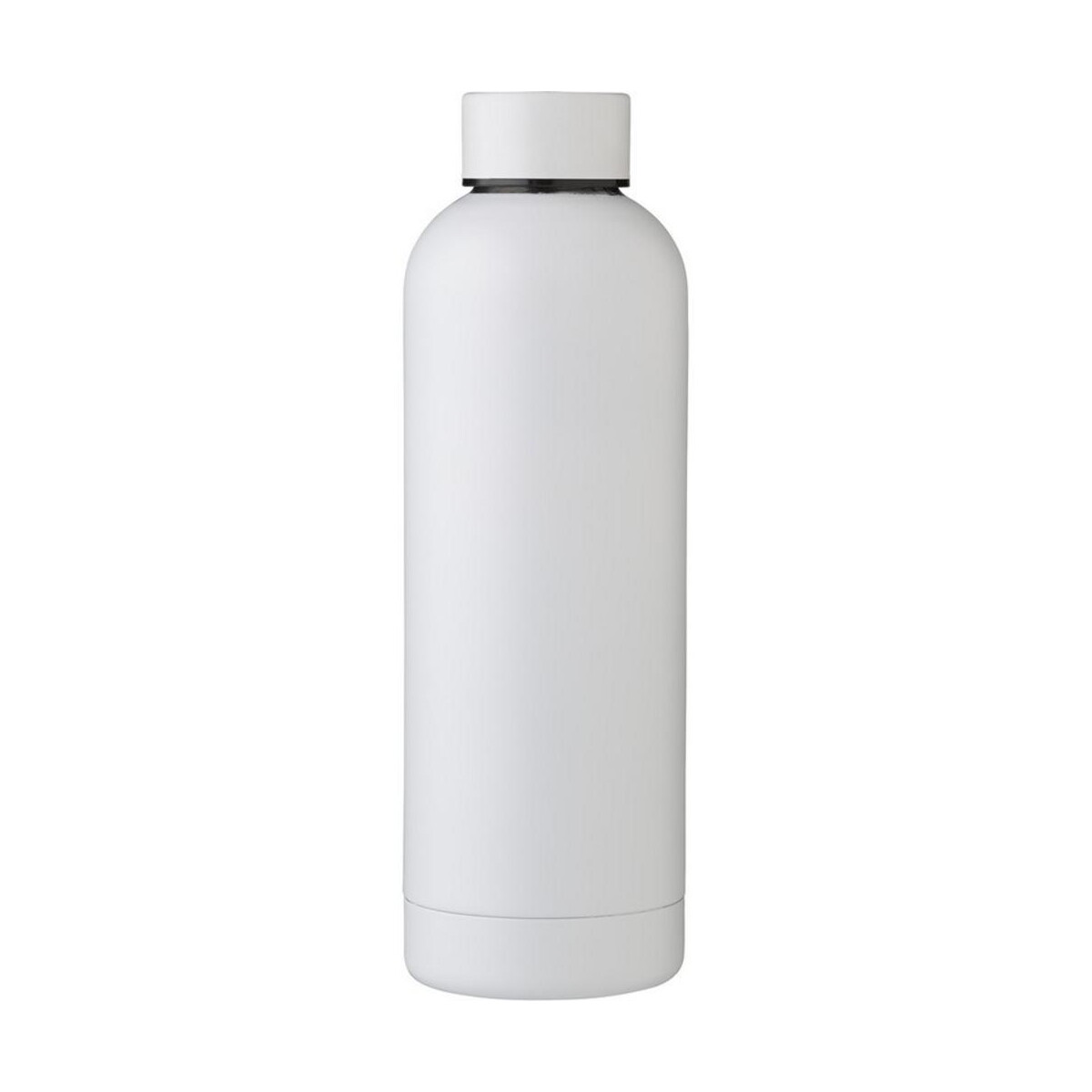 Butelki z logo – butelka termiczna 500 ml ze stali nierdzewnej z recyklingu V1177-02_AAB01 Butelka termiczna 500 ml ze stali nierdzewnej z recyklingu V1177-02_AAB01