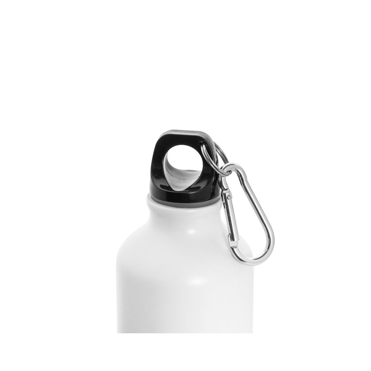 Butelki z logo – collina. aluminiowa butelka z karabińczykiem 540 ml 94246_106-c COLLINA. Aluminiowa butelka z karabińczykiem 540 ml 94246_106-c