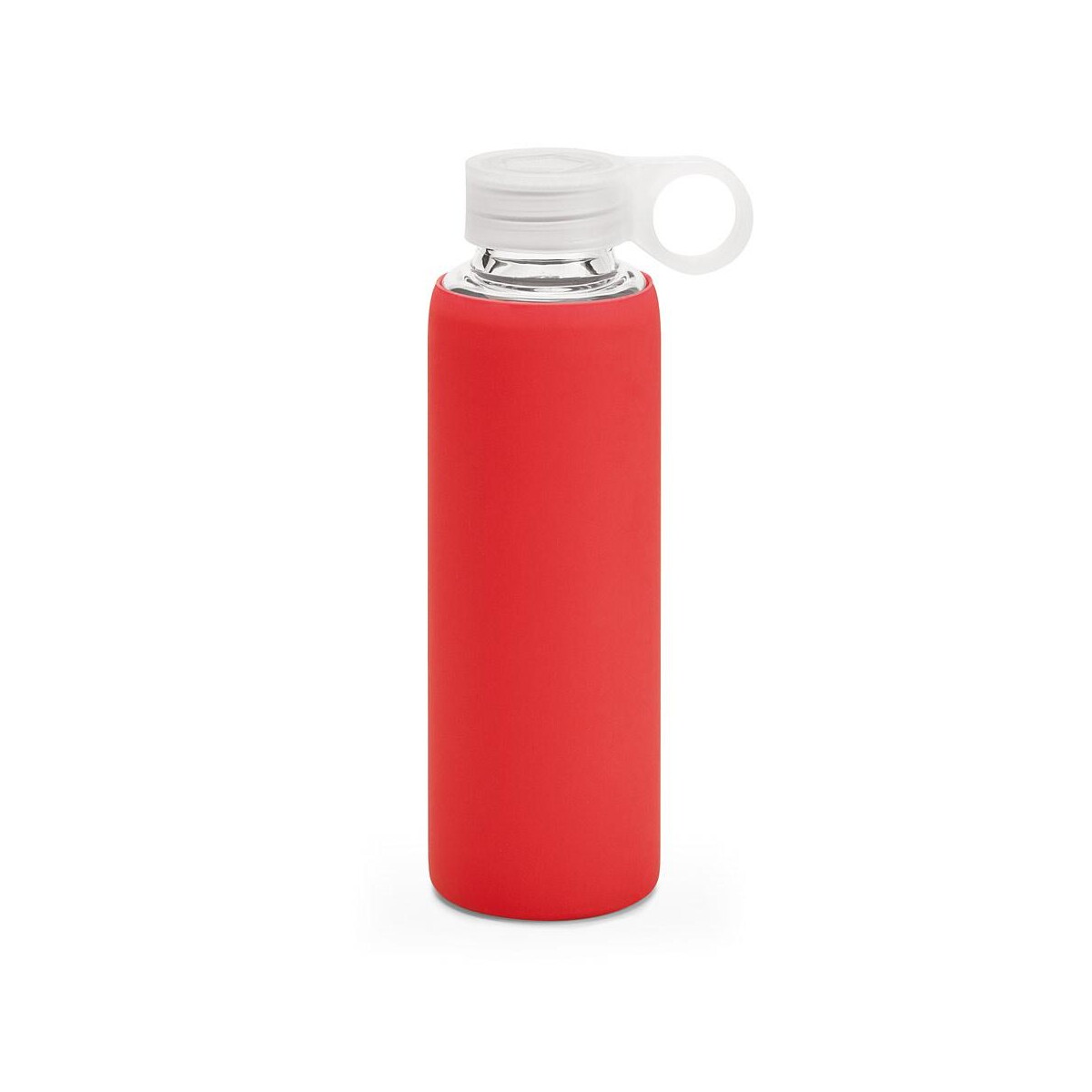 Butelki z logo – dhabi. butelka sportowa ze szkła borokrzemowego 380 ml 94668_105 DHABI. Butelka sportowa ze szkła borokrzemowego 380 ml 94668_105