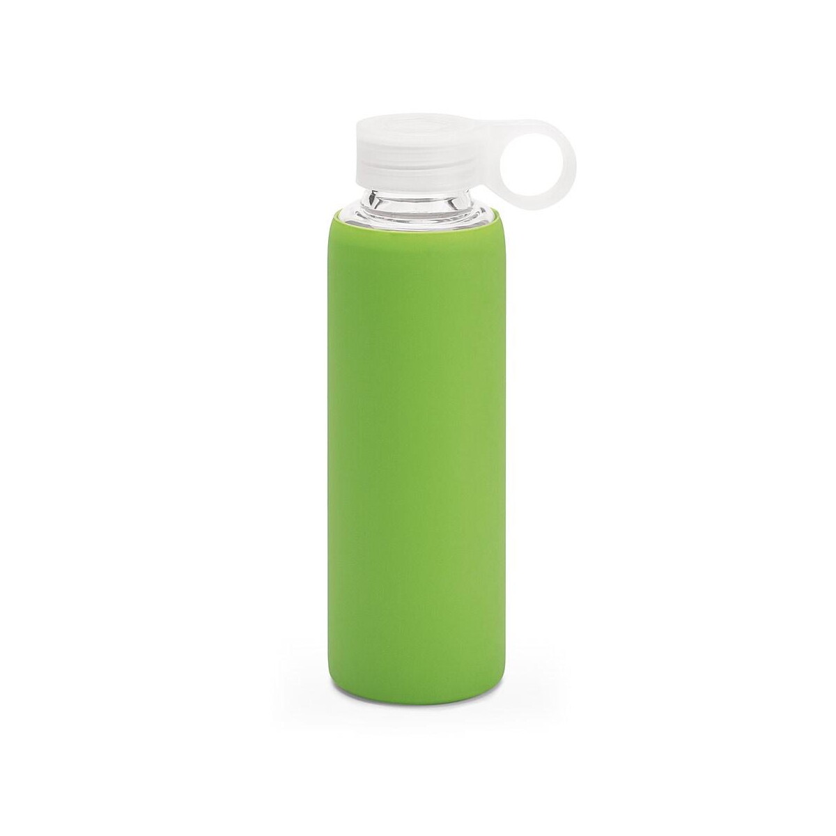 Butelki z logo – dhabi. butelka sportowa ze szkła borokrzemowego 380 ml 94668_119 DHABI. Butelka sportowa ze szkła borokrzemowego 380 ml 94668_119