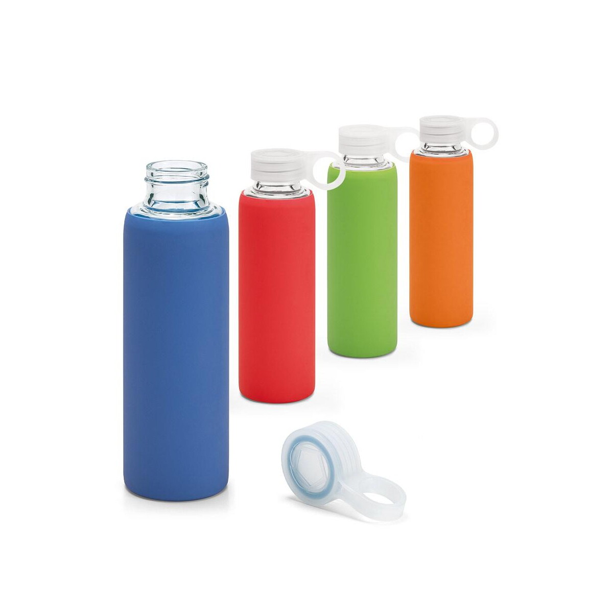 DHABI. Butelka sportowa ze szkła borokrzemowego 380 ml 94668_set