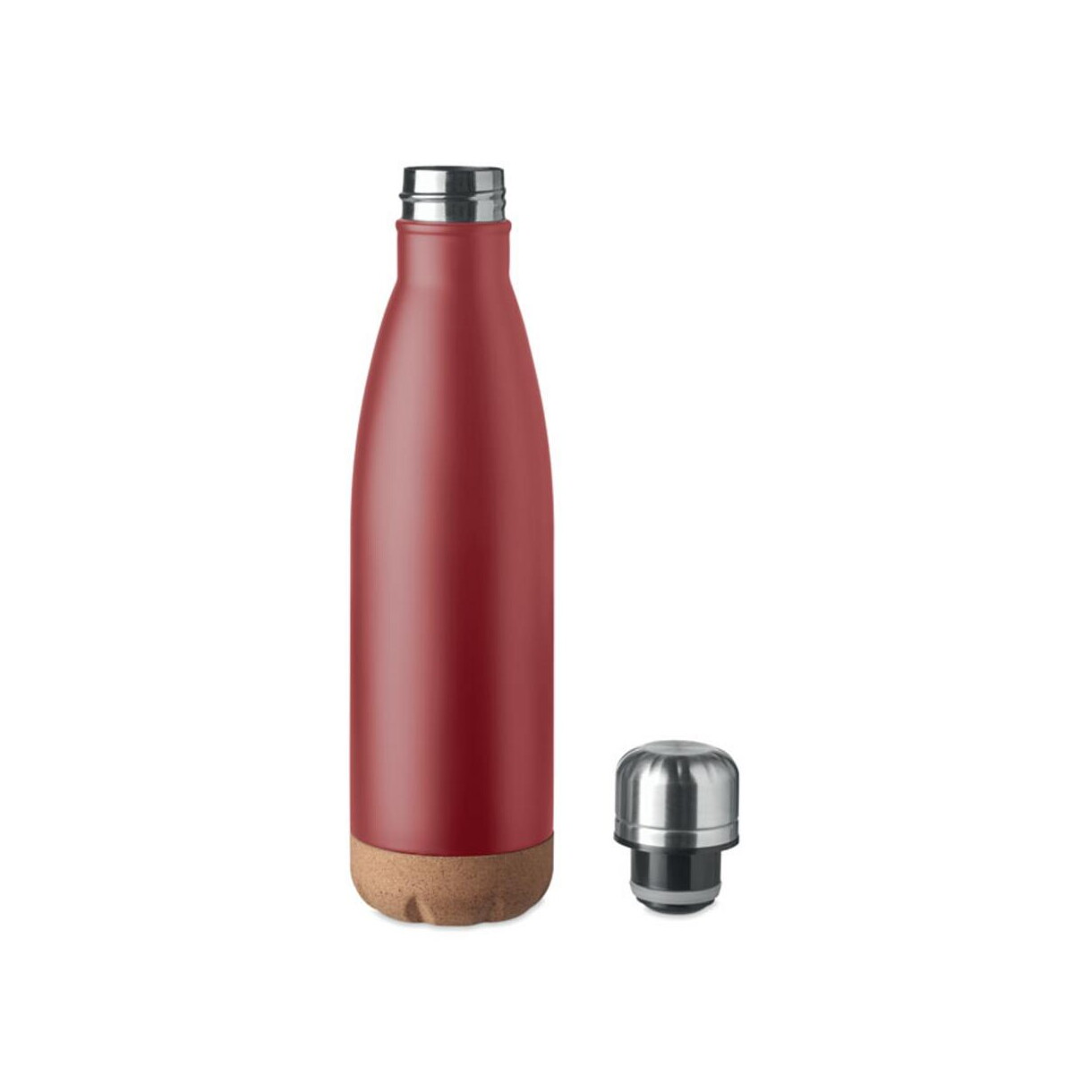 Butelki z logo – dwuścienna butelka 500 ml aspen cork mo6313-02-side Dwuścienna butelka 500 ml ASPEN CORK mo6313-02-side