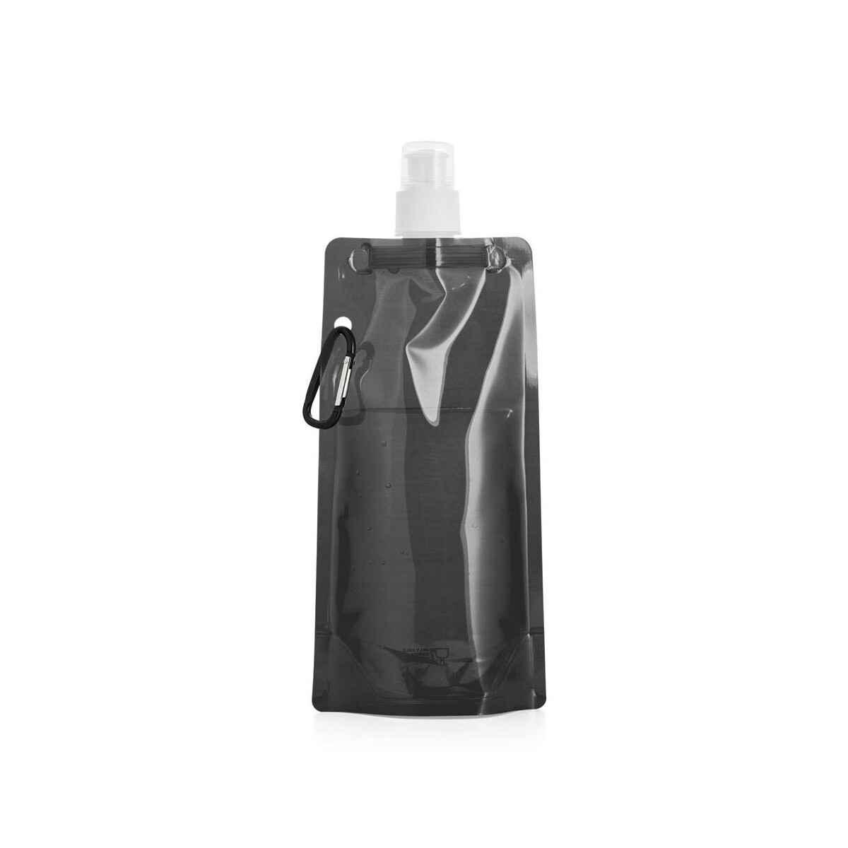 Butelki z logo – kwill. składana butelka pe 460 ml 94612_103-a KWILL. Składana butelka PE 460 ml 94612_103-a