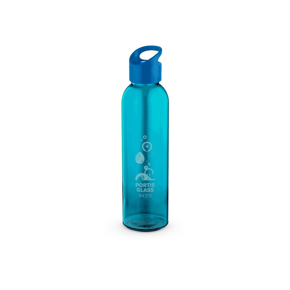 Butelki z logo – portis glass. szklana butelka z zakrętką pp 500 ml 94315_114-logo PORTIS GLASS. Szklana butelka z zakrętką PP 500 ml 94315_114-logo