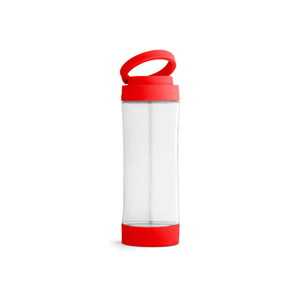 Butelki z logo – quintana. szklana butelka sportowa z zakrętką pp 390 ml 94783_105 QUINTANA. Szklana butelka sportowa z zakrętką PP 390 ml 94783_105