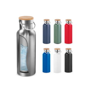 RAGNAR. Izolowana próżniowo butelka ze stali nierdzewnej 570 ml 94602_set