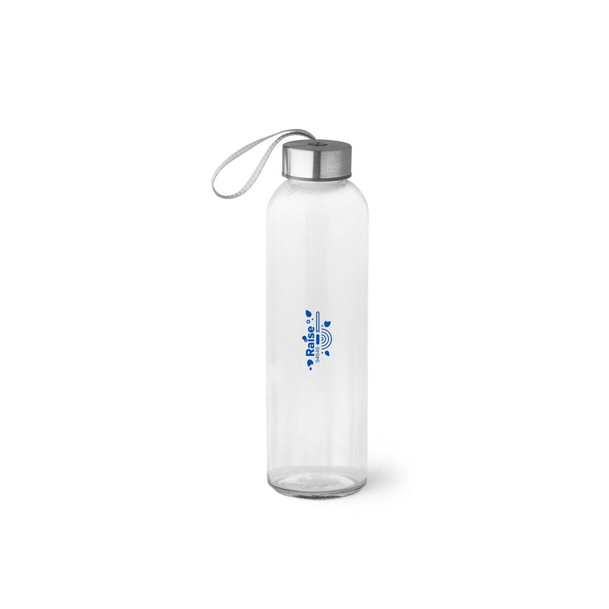 Butelki z logo – raise. butelka sportowa ze szkła i stali nierdzewnej 520 ml 94646_a-logo RAISE. Butelka sportowa ze szkła i stali nierdzewnej 520 ml 94646_a-logo