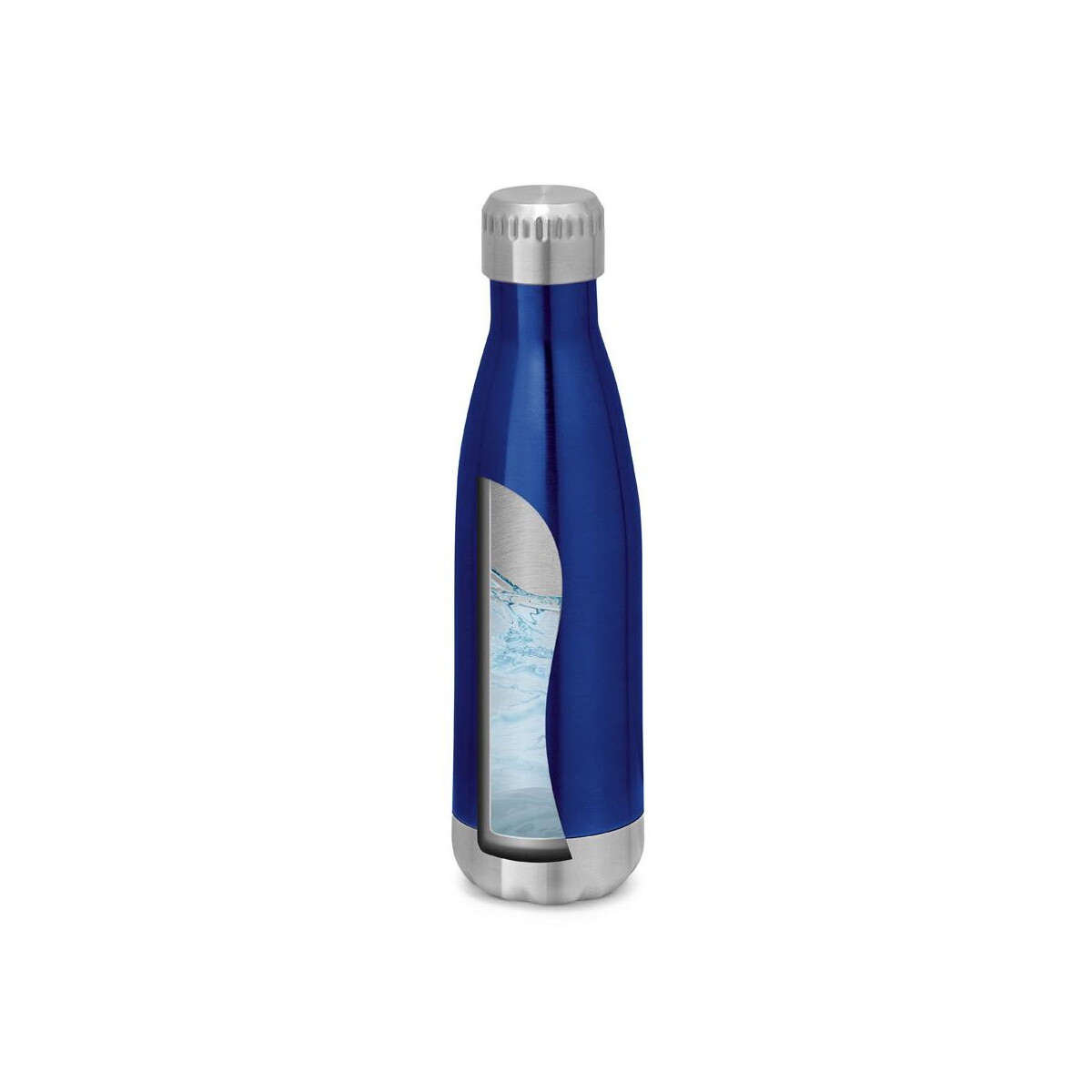 Butelki z logo – show. butelka ze stali nierdzewnej o pojemności 510 ml 94550_114-d SHOW. Butelka ze stali nierdzewnej o pojemności 510 ml 94550_114-d