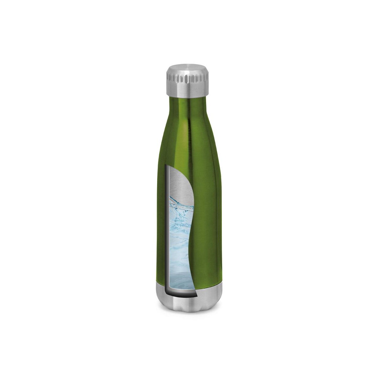 Butelki z logo – show. butelka ze stali nierdzewnej o pojemności 510 ml 94550_119-d SHOW. Butelka ze stali nierdzewnej o pojemności 510 ml 94550_119-d