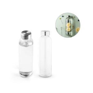 SOLER. Szklana butelka i zakrętka ze stali nierdzewnej z sublimacją 500 ml 94317_set