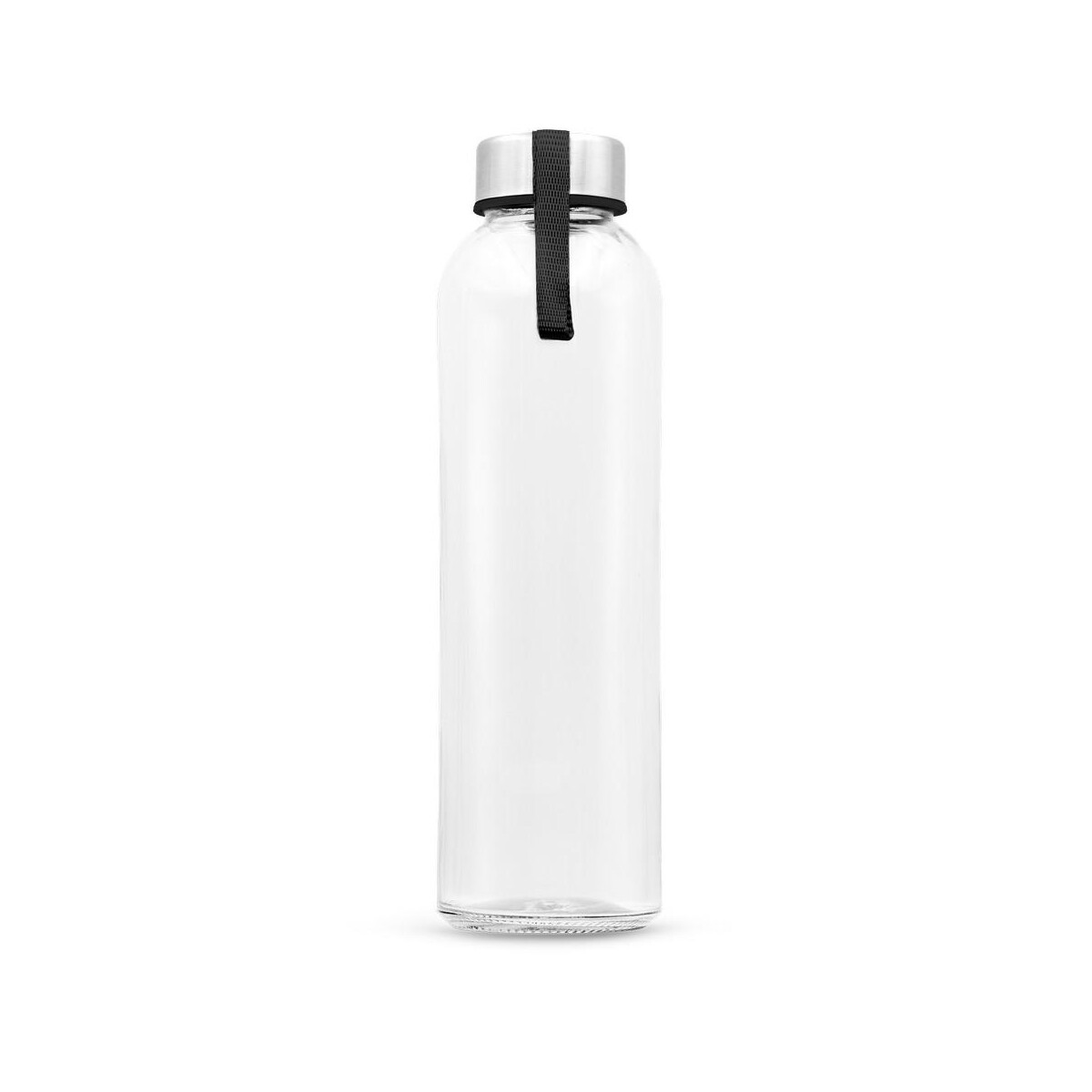 Butelki z logo – szklana butelka 500 ml z kolorową wstążką | viivi VA062-03_AAB01 Szklana butelka 500 ml z kolorową wstążką | Viivi VA062-03_AAB01