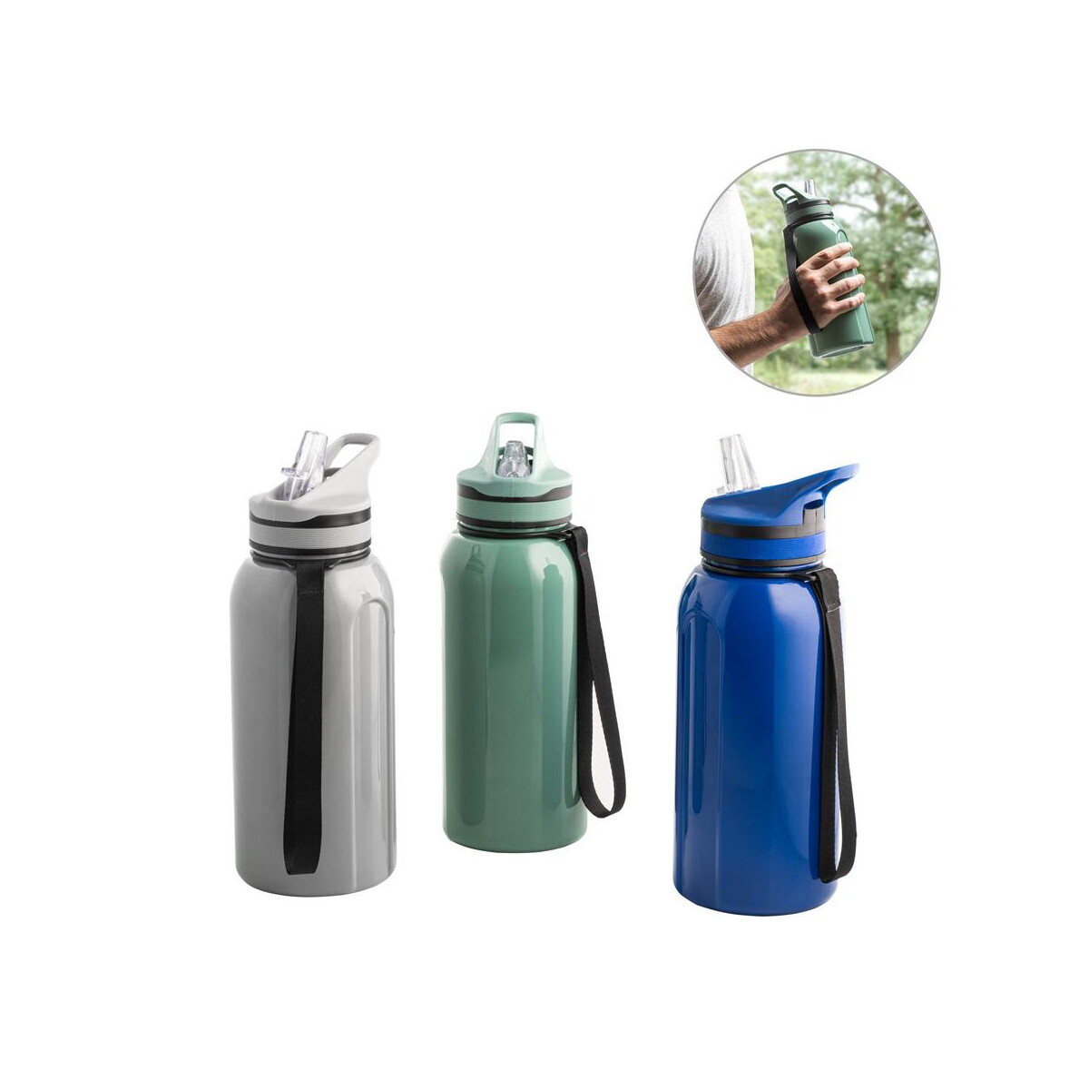 TYSON. Butelka sportowa PETG 1230 ml 94329_set