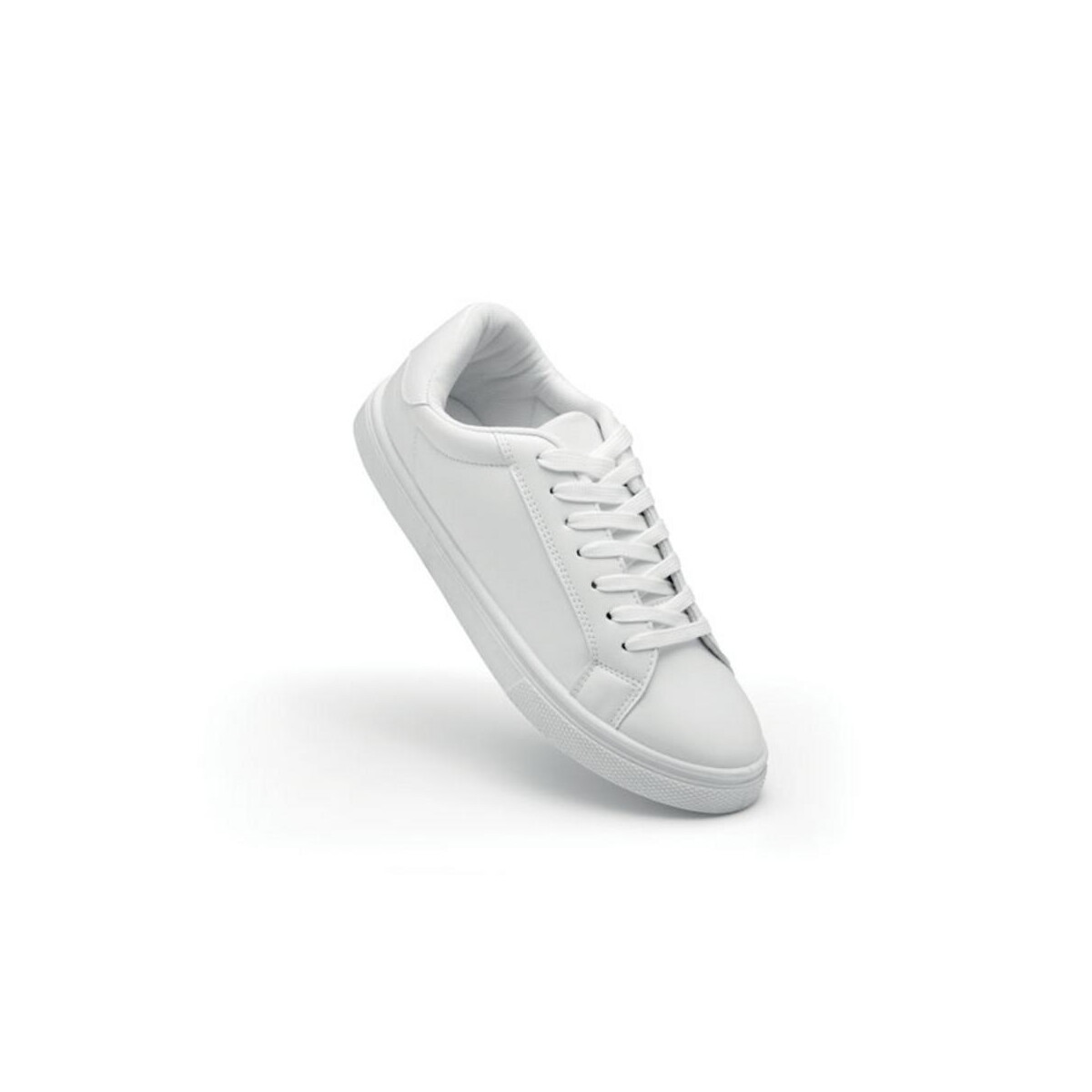 Buty z logo – trampki z pu 37 blancos mo2037-06-side Trampki z PU 37 BLANCOS mo2037-06-side